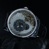 Glashutte Original PanoMaticInverse 1-91-02-02-02-30 42MM Rose Gold Skeleton Dial Full Set