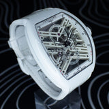 Franck Muller Vanguard Seven Days V45 S6 SQT TT BC BC SPE 45mm Titanium Skeleton Dial Full Set WARRANTY
