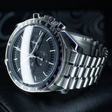 Omega Speedmaster Professional Moonwatch 310.30.42.50.01.002 42MM Steel Black Dial Full Set WARRANTY