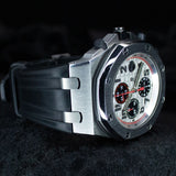 Audemars Piguet Royal Oak Offshore Panda 26170ST.OO.D101CR.02 42MM Silver Steel Dial Watch Only