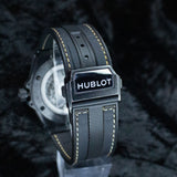 Hublot Big Bang Sang Bleu 415.CX.1114.VR.MXM17 45MM Black Ceramic Dial Full Set