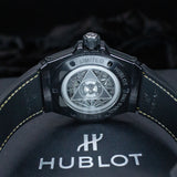 Hublot Big Bang Sang Bleu 415.CX.1114.VR.MXM17 45MM Black Ceramic Dial Full Set