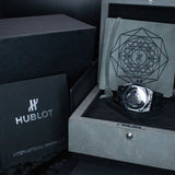 Hublot Big Bang Sang Bleu 415.CX.1114.VR.MXM17 45MM Black Ceramic Dial Full Set