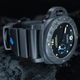 Carbotech Luminor Submersible 1950 3 Days Automatic PAM00616 47MM Carbon Black Dial Full Set