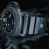 Carbotech Luminor Submersible 1950 3 Days Automatic PAM00616 47MM Carbon Black Dial Full Set