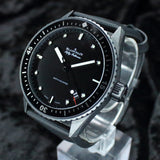 Blancpain Fifty Fathoms Bathyscaphe 5000 0130 B52A 43MM Ceramic Black Dial Full Set