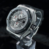 Audemars Piguet Royal Oak Offshore Chronograph Titanium 26400IO.OO.A004CA.01 44MM Titanium Grey Dial Full Set