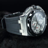 Audemars Piguet Royal Oak Offshore Chronograph Titanium 26400IO.OO.A004CA.01 44MM Titanium Grey Dial Full Set
