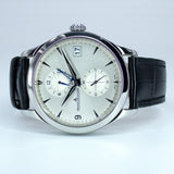 Jaeger-LeCoultre Master Hometime Q1628430 40MM White Full Set WARRANTY