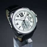 Cartier Calibre de Cartier W7100037 42MM Silver Steel Dial Full Set