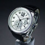 Cartier Calibre de Cartier W7100037 42MM Silver Steel Dial Full Set