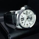 Cartier Calibre de Cartier W7100037 42MM Silver Steel Dial Full Set