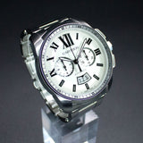 Cartier Calibre de Cartier Chronograph W7100045 42MM Steel Silver Dial Full Set WARRANTY