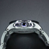 Cartier Calibre de Cartier Chronograph W7100045 42MM Steel Silver Dial Full Set WARRANTY