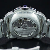 Cartier Calibre de Cartier Chronograph W7100045 42MM Steel Silver Dial Full Set WARRANTY