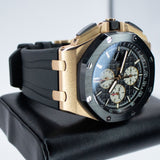 Audemars Piguet Royal Oak Offshore Chronograph 26400RO.OO.A002CA.01 44MM Rose Gold Black Dial Full Set WARRANTY