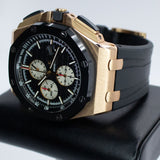 Audemars Piguet Royal Oak Offshore Chronograph 26400RO.OO.A002CA.01 44MM Rose Gold Black Dial Full Set WARRANTY