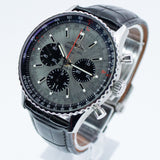 Breitling Navitimer B01 Chronograph 43 AB0138241G1P1 43MM Silver Steel Dial Full Set WARRANTY