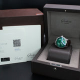 Glashutte Original PanoMaticLunar 1-90-02-13-32-02 40MM Steel Green Dial Full Set