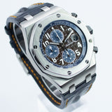Audemars Piguet Royal Oak Offshore Havana 26470ST.OO.A099CR.01 42MM Steel Blue Brown Dial Full Set