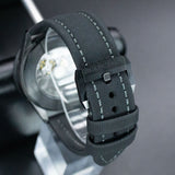 Blancpain Fifty Fathoms Bathyscaphe Quantieme Moonphase 5054-0153-B52A 43MM Green Dial Full Set WARRANTY