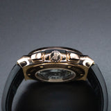 Hublot Aerofusion King Gold 525.OX.0180.LR 45MM Rose Gold Skeleton Dial Watch and card WARRANTY