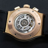 Hublot Aerofusion King Gold 525.OX.0180.LR 45MM Rose Gold Skeleton Dial Watch and card WARRANTY