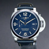 Panerai Luminor 1950 3 Days GMT 44MM Blue Dial PAM01033 44MM Steel Blue Dial WARRANTY