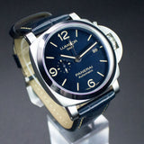 Panerai Luminor 1950 3 Days GMT 44MM Blue Dial PAM01033 44MM Steel Blue Dial WARRANTY