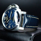 Panerai Luminor 1950 3 Days GMT 44MM Blue Dial PAM01033 44MM Steel Blue Dial WARRANTY