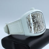Franck Muller Vanguard Seven Days V45 S6 SQT TT BC BC SPE 45mm Titanium Skeleton Dial Full Set WARRANTY