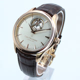 Carl F Bucherer Heritage Tourbillon Double Peripheral 00.10802.03.13.01 43MM Rose Gold Silver Dial
