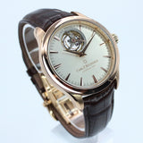 Carl F Bucherer Heritage Tourbillon Double Peripheral 00.10802.03.13.01 43MM Rose Gold Silver Dial