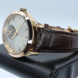 Carl F Bucherer Heritage Tourbillon Double Peripheral 00.10802.03.13.01 43MM Rose Gold Silver Dial