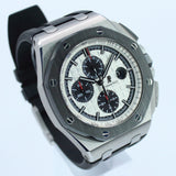 Audemars Piguet Royal Oak Offshore Chronograph 'Panda' 26400SO.OO.A002CA.01 44MM Steel Silver Dial Full Set WARRANTY