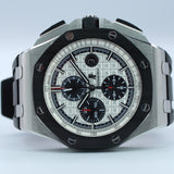 Audemars Piguet Royal Oak Offshore Chronograph 'Panda' 26400SO.OO.A002CA.01 44MM Steel Silver Dial Full Set WARRANTY