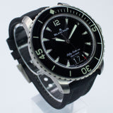 Blancpain Fifty Fathoms Grande Date 5050 12B30 B52A 45MM Titanium Black Dial Full Set WARRANTY