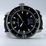 Blancpain Fifty Fathoms Grande Date 5050 12B30 B52A 45MM Titanium Black Dial Full Set WARRANTY
