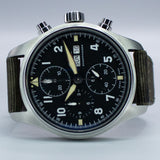 IWC Pilot’s Watch Spitfire IW387901 41MM Steel Black Dial Full Set WARRANTY