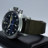 IWC Pilot’s Watch Spitfire IW387901 41MM Steel Black Dial Full Set WARRANTY