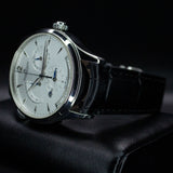 Jaeger-LeCoultre Master Geographic Q1428421 39MM Steel Silver Dial Full Set WARRANTY