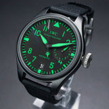 IWC Big Pilot Top Gun W501903 49MM Ceramic Black Dial Full Set WARRANTY