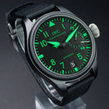 IWC Big Pilot Top Gun W501903 49MM Ceramic Black Dial Full Set WARRANTY