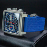 TAG Heuer Monaco Chronograph CBL2182.FT6235 39MM Titanium Skeleton Dial Full Set WARRANTY