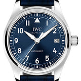 IWC Pilot's Watch Automatic 36 - 36.0 mm Stainless Steel Case - Blue Dial - Blue Alligator Strap - IW324008