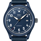 IWC Pilot’s Watch Automatic Edition Laureus Sport for Good Watch - Ceramic Case - Blue Dial - Blue Rubber Strap Limited Edition of 750 - IW328101