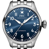 IWC Big Pilot's Watch 43 - Stainless Steel Case - Blue Dial - Stainless Steel Bracelet - IW329304