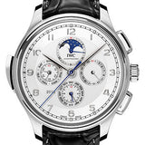 IWC Portugieser Grande Complication Limited Edition of 250 Watch - 45.0 mm Platinum Case - Silver Dial - Black Alligator Strap - IW377601