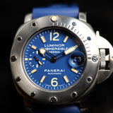 Panerai Luminor Submersible 1000M “La Bomba” PAM00087 PAM87 44mm Blue Dial WARRANTY