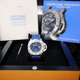 Panerai Luminor Submersible 1000M “La Bomba” PAM00087 PAM87 44mm Blue Dial WARRANTY
